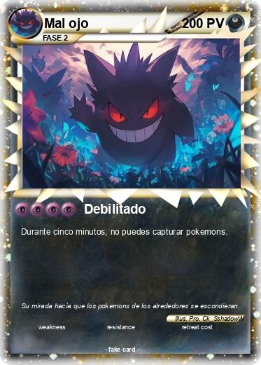 Pokemon Mal ojo