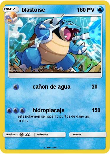 Pokemon blastoise