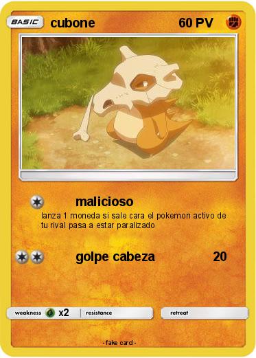 Pokemon cubone
