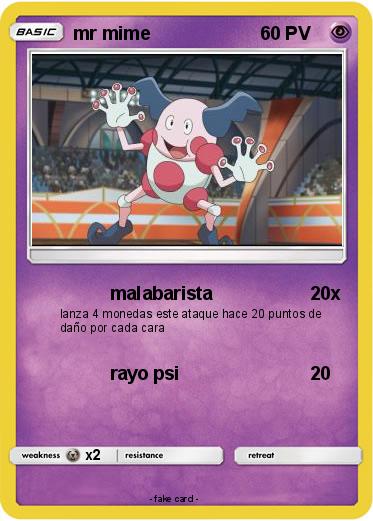 Pokemon mr mime