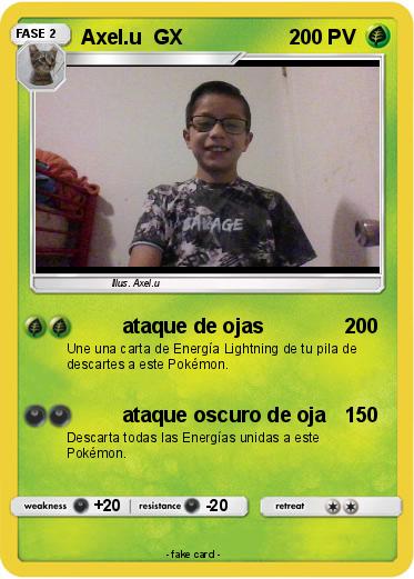 Pokemon Axel.u  GX