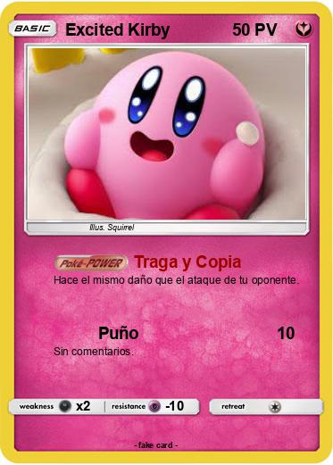 Pokemon Excited Kirby