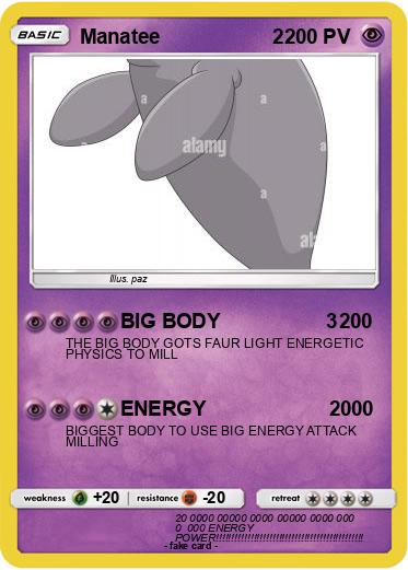 Pokemon Manatee                    2
