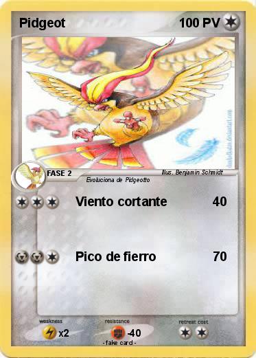 Pokemon Pidgeot