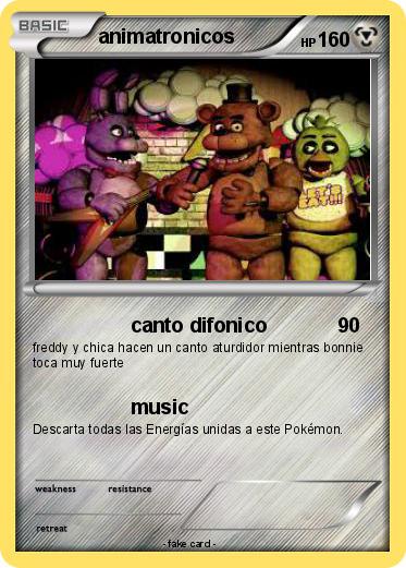 Pokemon animatronicos