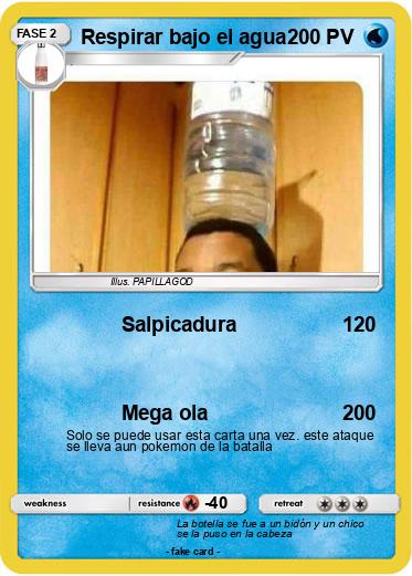Pokemon Respirar bajo el agua