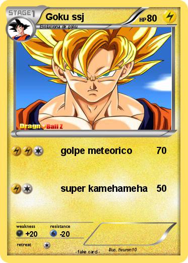 Pokemon Goku ssj