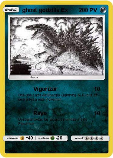 Pokemon ghost godzilla Ex