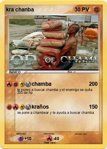 Pokemon kra chanba
