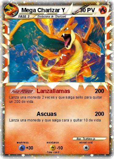 Pokemon Mega Charizar Y