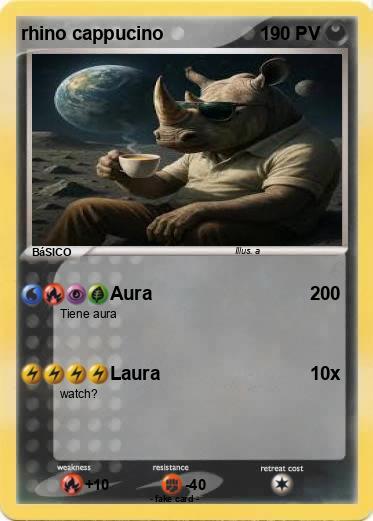 Pokemon rhino cappucino