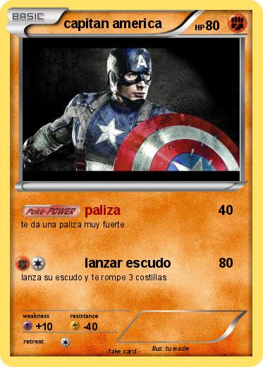 Pokemon capitan america