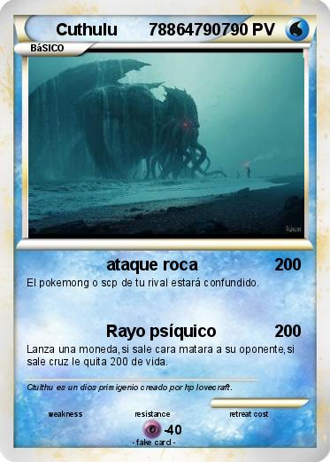 Pokemon Cuthulu       788647907