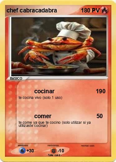 Pokemon chef cabracadabra