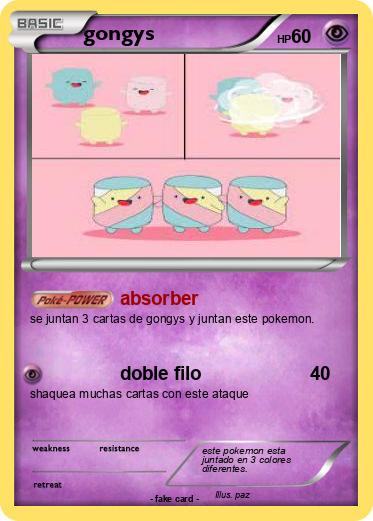 Pokemon gongys