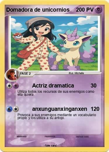 Pokemon Domadora de unicornios