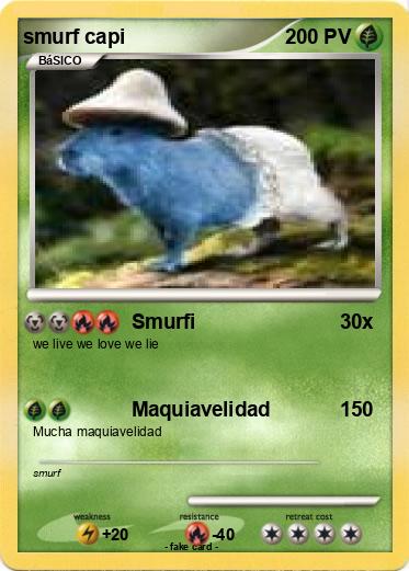 Pokemon smurf capi