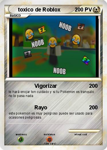Pokemon toxico de Roblox