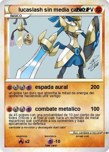 Pokemon lucaslash sin media cabeza