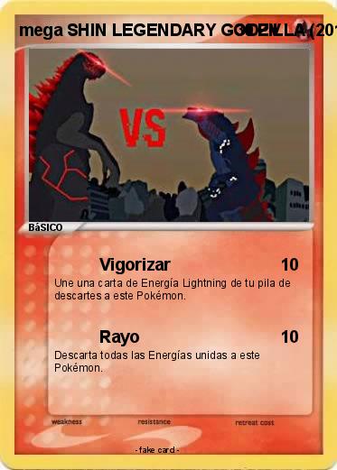 Pokemon mega SHIN LEGENDARY GODZILLA (2019)