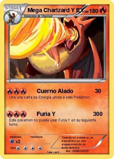 Pokemon Mega Charizard Y EX