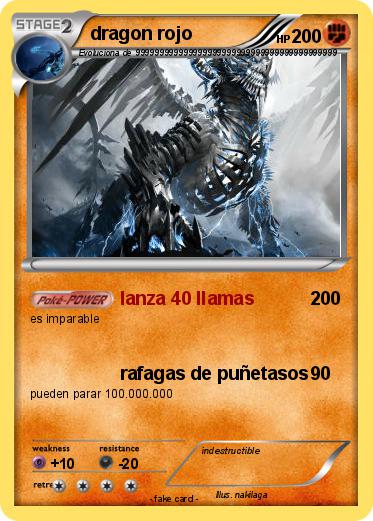 Pokemon dragon rojo