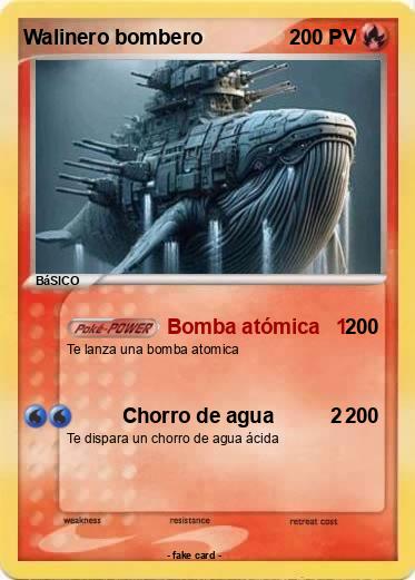 Pokemon Walinero bombero