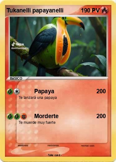 Pokemon Tukanelli papayanelli