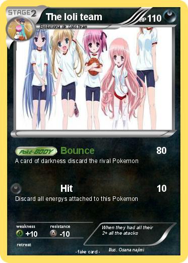 Pokemon The loli team