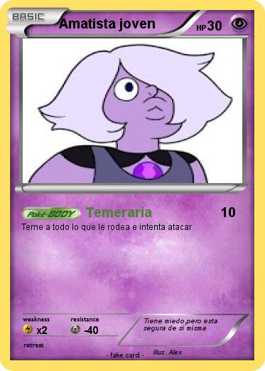 Pokemon Amatista joven