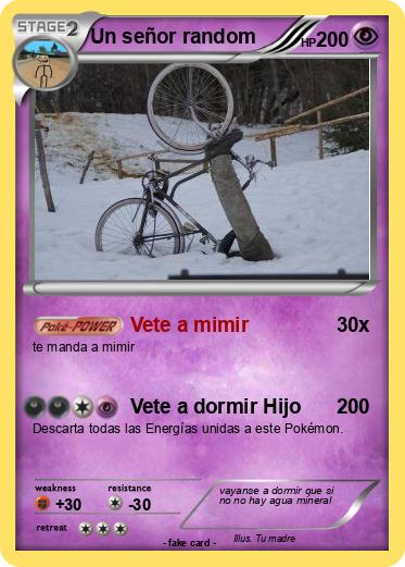 Pokemon Un señor random