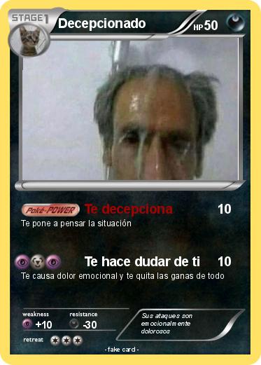 Pokemon Decepcionado