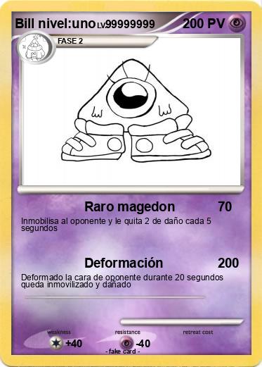 Pokemon Bill nivel:uno