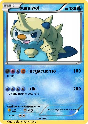 Pokemon samuwot