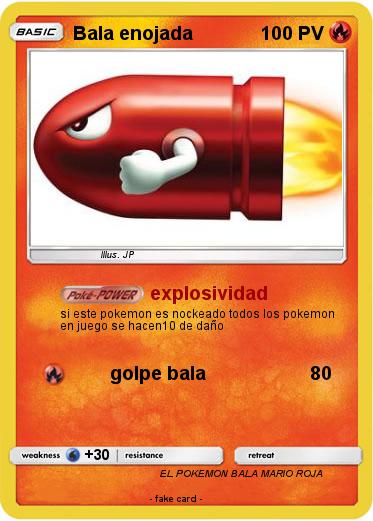 Pokemon Bala enojada