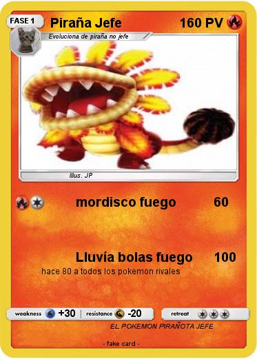 Pokemon Piraña Jefe