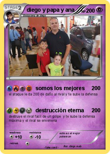 Pokemon diego y papa y ana