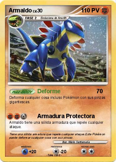 Pokemon Armaldo