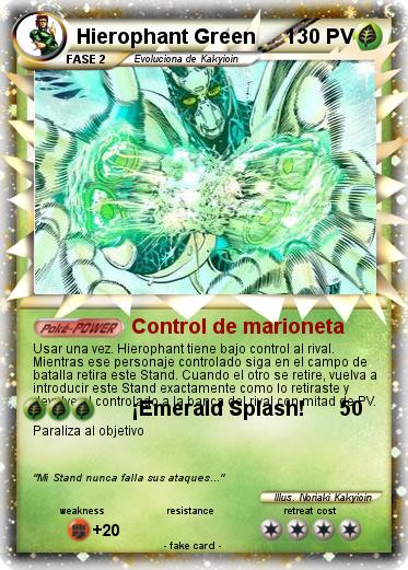 Pokemon Hierophant Green