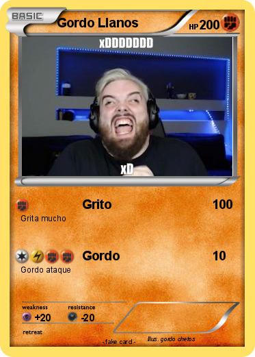 Pokemon Gordo Llanos