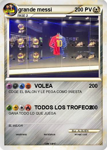 Pokemon grande messi