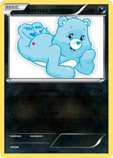 Pokemon Buenas noches