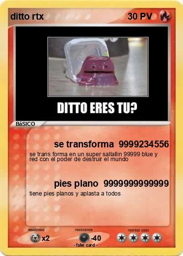 Pokemon ditto rtx