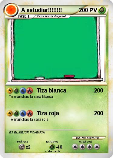 Pokemon A estudiar!!!!!!!!