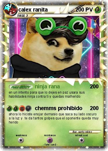 Pokemon calex ranita
