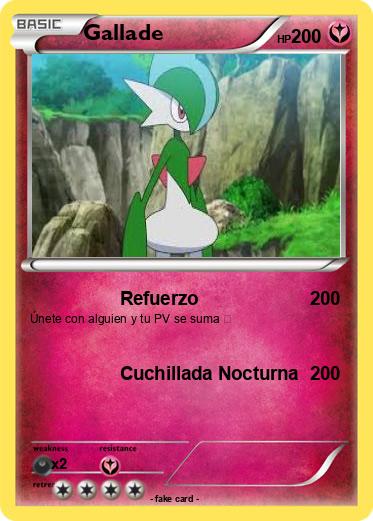 Pokemon Gallade