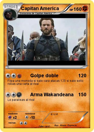 Pokemon Capitan America