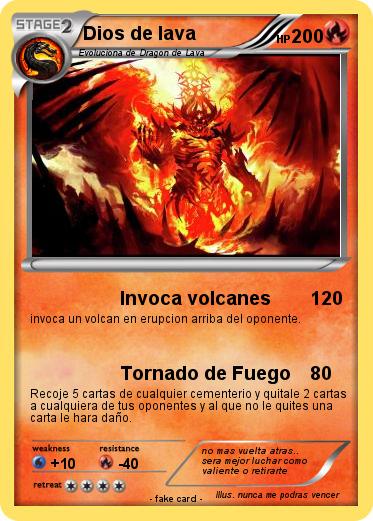 Pokemon Dios de lava