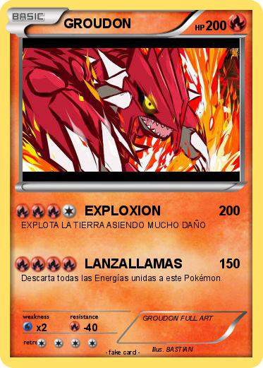 Pokemon GROUDON