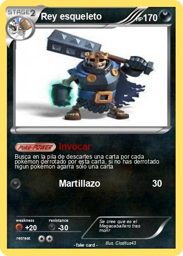 Pokemon Rey esqueleto